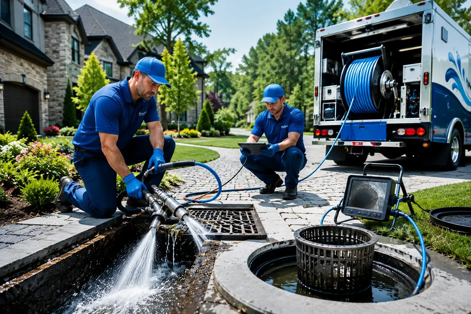 Local outdoor drain cleaning professionals in Hanover, CT